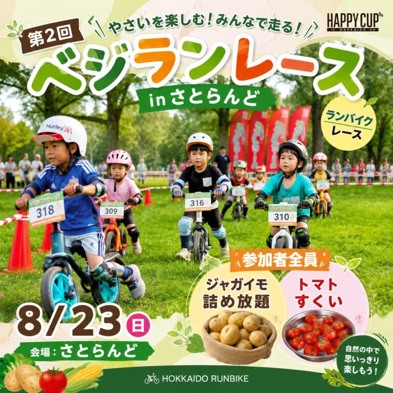 2026年8月23日ハッピーカップ番外編!サッポロさとらんど
