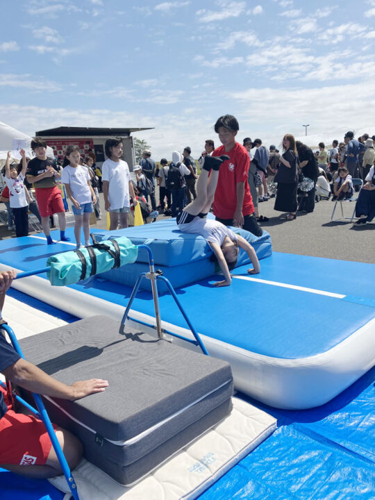 バク転教室